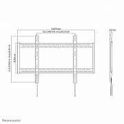 Neomounts by Newstar LFD-W1000 TV/Monitor Wall Mount (fixed) for 60