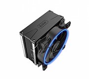 COOLER  PCCOOLER, skt. universal, racire cu aer, vent. 120 mm x 1, 1800 rpm, blue LED 