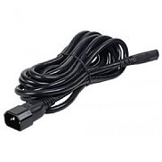 FTS CABLE POWERCORD RACK, 4M, BLACK_1