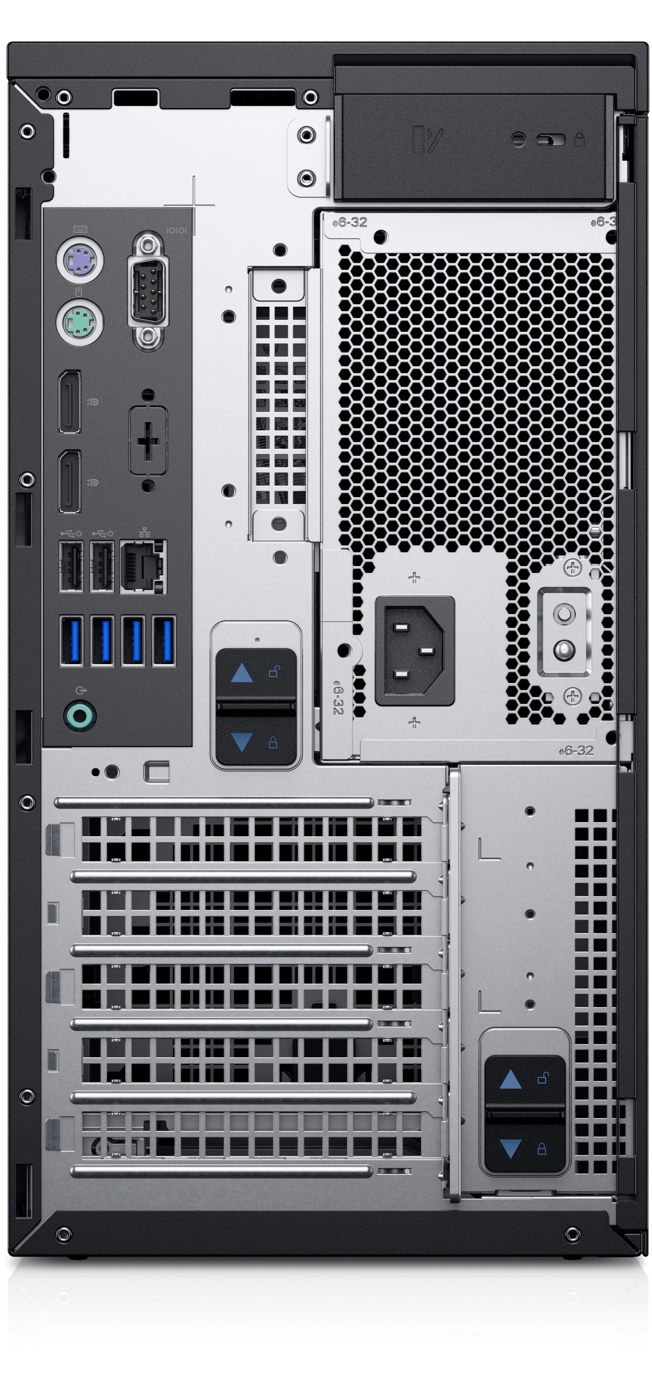 Server Dell PowerEdge T40 Tower Intel Xeon E-2224G, 4C / 4T, 3.5 GHz base, 4.7 GHz turbo, 8 MB cache, 71 W, 8 GB DDR4, 1 TB HDD, 3 x LFF, 300 W_5