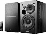 BOXE EDIFIER 2.0, RMS:  42W (2 x 21W), studio monitor, volum, bass, treble, intrare jack 6.35 TRS balanced, RCA, iesire casti, black, 