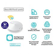 MESH TP-LINK wireless, router AC2200, pt interior, 2200 Mbps, port LAN si WAN Gigabit, 2.4 GHz | 5 GHz, antena interna x 8, standard 802.11ac, 