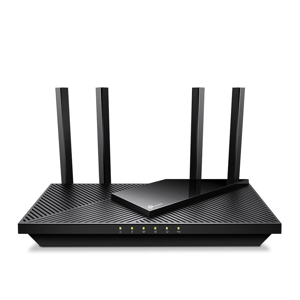 ROUTER TP-LINK wireless AX3000, 3000Mbps,1 x WAN Gigabit, 4 porturi Gigabit,1 x USB 3.1, 2.4 Ghz/5 Ghz dual band, 4 antene externe, WI-FI 6 