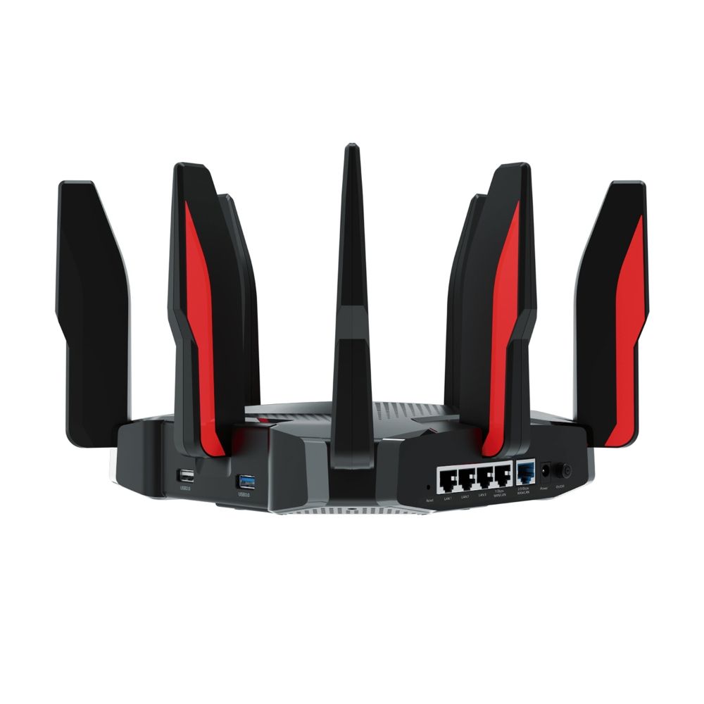 ROUTER TP-LINK wireless AX3000, 3000Mbps,1 x WAN Gigabit, 4 porturi Gigabit,1 x USB 3.1, 2.4 Ghz/5 Ghz dual band, 4 antene externe, WI-FI 6 