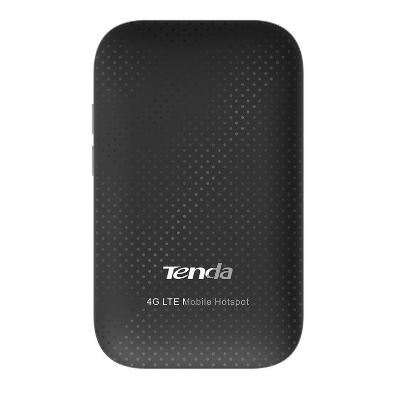 TENDA 4G180 mobile WIFI pocket hot spot, 3G/4G, 2.4 Ghz, LTE CAT.4, Max 4G speed: DL:150Mbps, UL:50Mbps, Wi-Fi standards: 802.11b/g/n, Wi-Fi speed 2.4GHz:150Mbps, 1 × Micro USB port, 1 × Micro SD slot, 1 × Micro SIM slot, 2 Internal 4G/3G Antennas, 2 Internal Wi-Fi Antennas, battery life: up to 10h._6