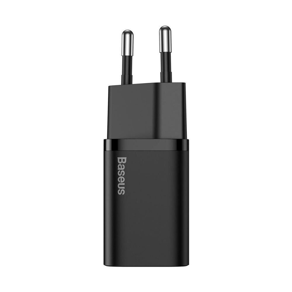 INCARCATOR retea Baseus Super Si, Quick Charge 20W, 1 x USB Type-C 5V/3A, alb 