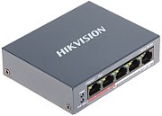 Switch Hikvision DS-3E0105P-E/M(B), 4-port, PoE_1