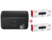 Imprimanta laser mono Canon LBP6030B, bundle, 2x CRG725 incluse in pachet, ( capacitate totala de printare tonere starter + 2x CRG725 3900 pagini) dimensiune A4, viteza max 18ppm, rezolutie 600x600dpi, memorie 32MB, alimentare hartie 150 coli, limbaj de printare: UFRII LT, volum de printare max 5000_1