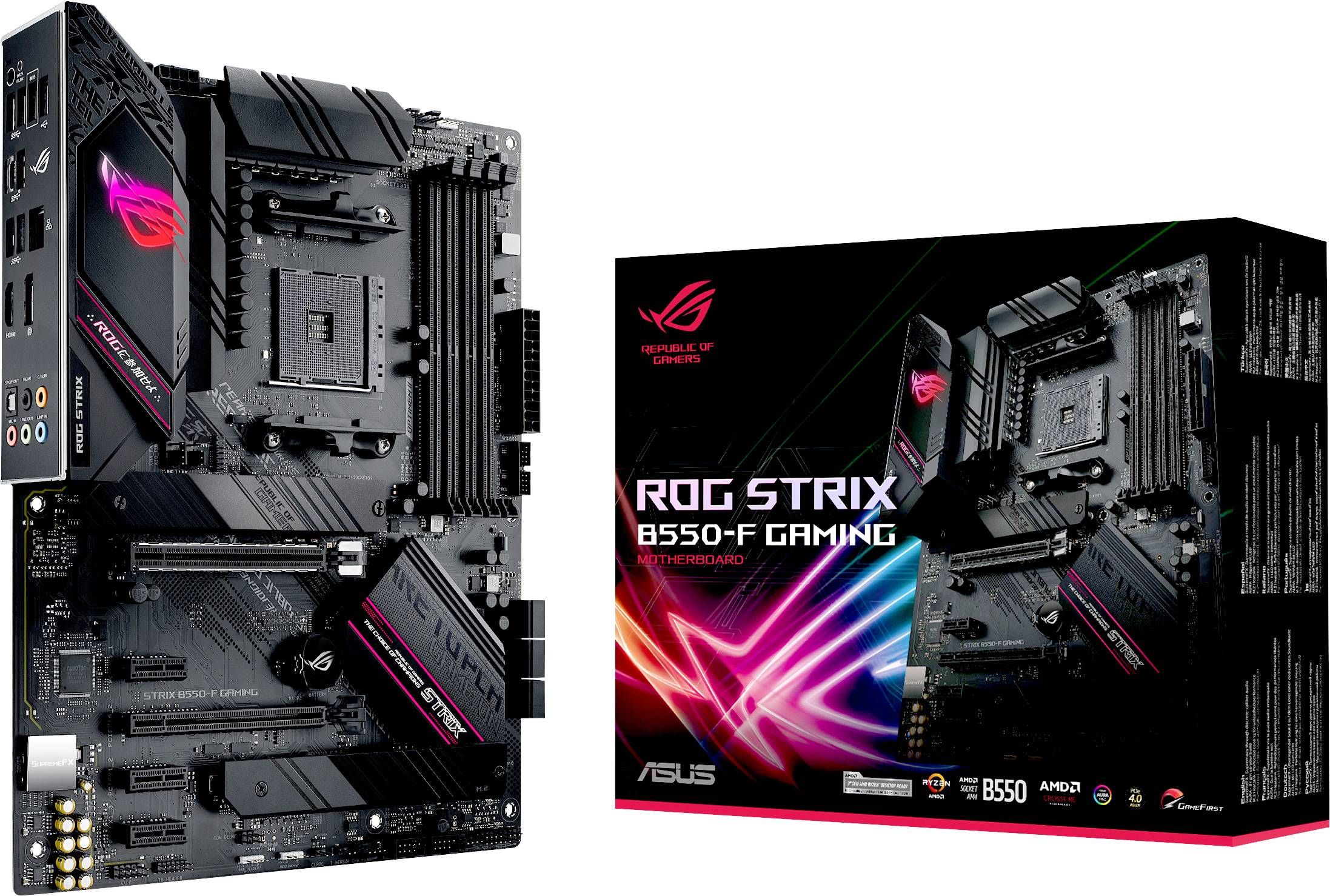 ASUS ROG STRIX B550-F GAMING AM4 B550/M.2/ATX PCI-Express 4.0 Support_2