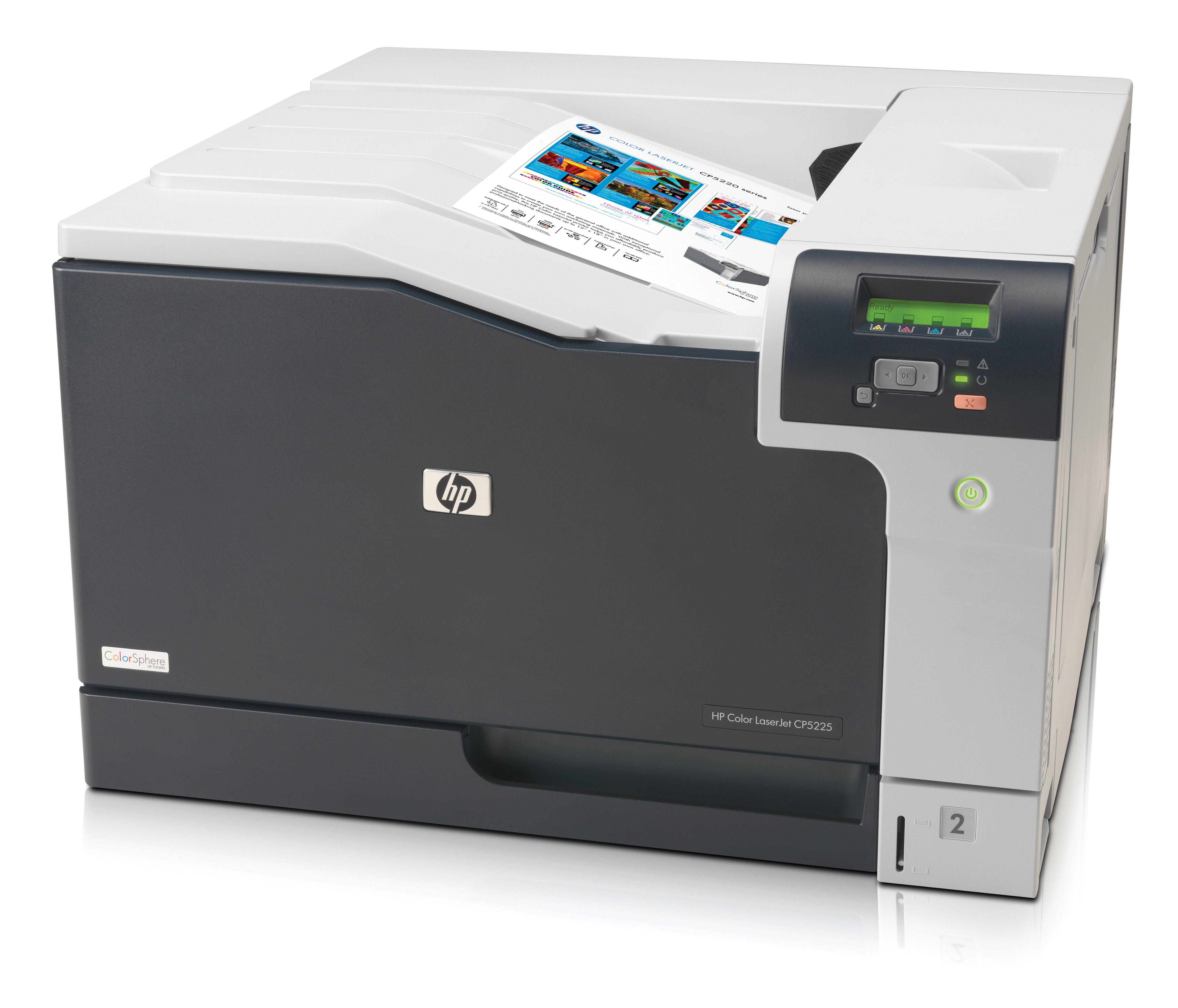 HP ColorLaserJet CP5225DN A3 Ethernet Duplex 20ppm 1x250 sheet feeder 1x100 manual feed (DE)(EN)(FR)(IT)_3