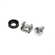 SET montare LOGILINK pentru rack 19 , contine 50 piese: suruburi, saibe, piulite, diametru 6mm (M6), otel,  AC116 