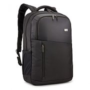 RUCSAC CASE LOGIC, pt. notebook de max. 15.6 inch, 2 compartimente, buzunar frontal x 2 buzunar lateral, nylon, negru, 