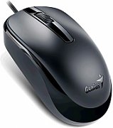 MOUSE Genius,  DX-120 , PC sau NB, cu fir, USB, optic, 1000 dpi, butoane/scroll 3/1, , negru,  31010105100  (include TV 0.18lei)