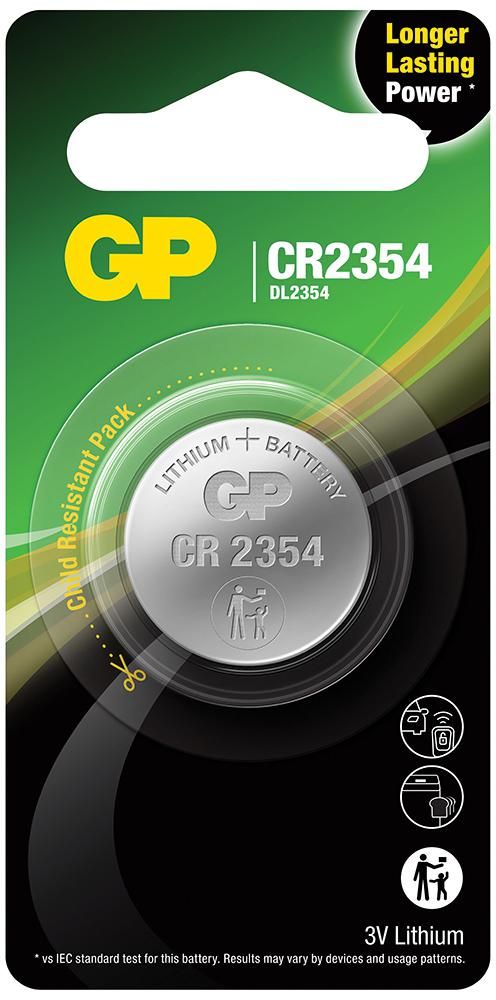 Baterie GP Batteries, butoni (CR2354) 3V lithium, blister 1 buc. 