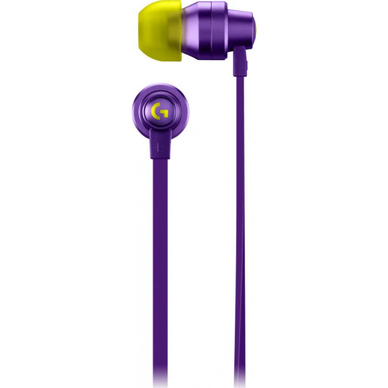 LOGITECH G333 Wired Gaming Earphones - PURPLE - 3.5 MM_3