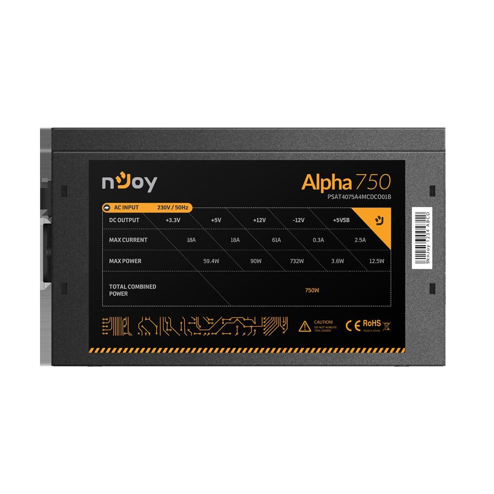 Sursa nJoy Alpha 750, 80 PLUS® Gold, 750W_5