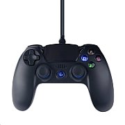 GEMBIRD Wired vibration game controller for PlayStation 4 or PC black_1