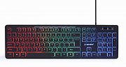 GEMBIRD 3-in-1 backlight desktop set black US layout