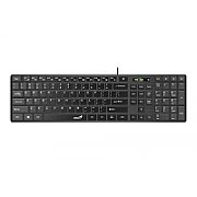 Tastatura Genius SlimStar 126, cu fir, neagra_2