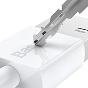 CABLU alimentare si date Baseus Superior, Fast Charging Data Cable pt. smartphone, USB la Micro-USB 2A, 1m, alb 