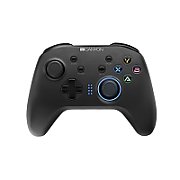 CANYON GP-W3 2.4G Wireless Controller with built-in 600mah battery, 1M Type-C charging cable ,6 axis motion sensor support nintendo switch ,android,PC X-input/D-input,ps3,normal size dongle,black_1