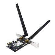 ASUS PCE-AX3000 Wifi AX3000 Bluetooth 5.0 PCIe adapter, WI-FI 6, WPA3, OFDMA. MU-MIMO, Standarde retea: WiFi 6 (802.11ax), Viteza: 3000Mbps, 2 x antene externe._2