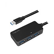 CABLU USB LOGILINK, USB 3.0 (T) la USB 3.0 (T), 1m, black, 