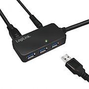 CABLU USB LOGILINK, USB 3.0 (T) la USB 3.0 (T), 1m, black, 