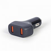 GEMBIRD TA-U2QC3-CAR-01 2port USB car fast charger QC3.0 36W black_6