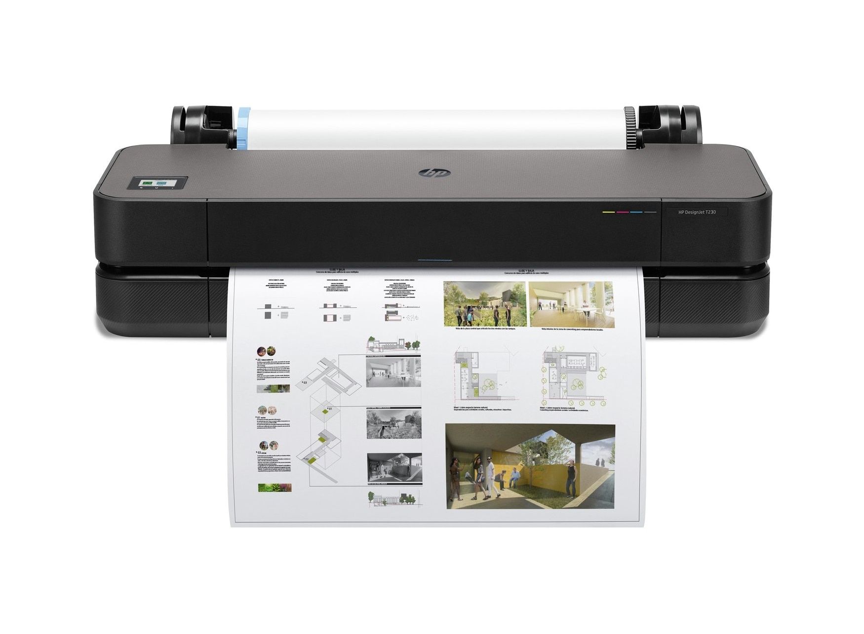 HP DesignJet T230 24-in Printer A1_5
