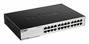 D-Link GO-SW-24G Unmanaged L2 Gigabit Ethernet (10/100/1000) 1U Black, Gray_2