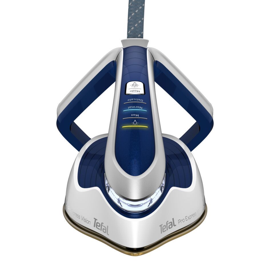 Tefal Pro Express Vision GV9812E0 steam ironing station 3000 W 1.1 L Durilium AirGlide Autoclean soleplate Blue, White_6