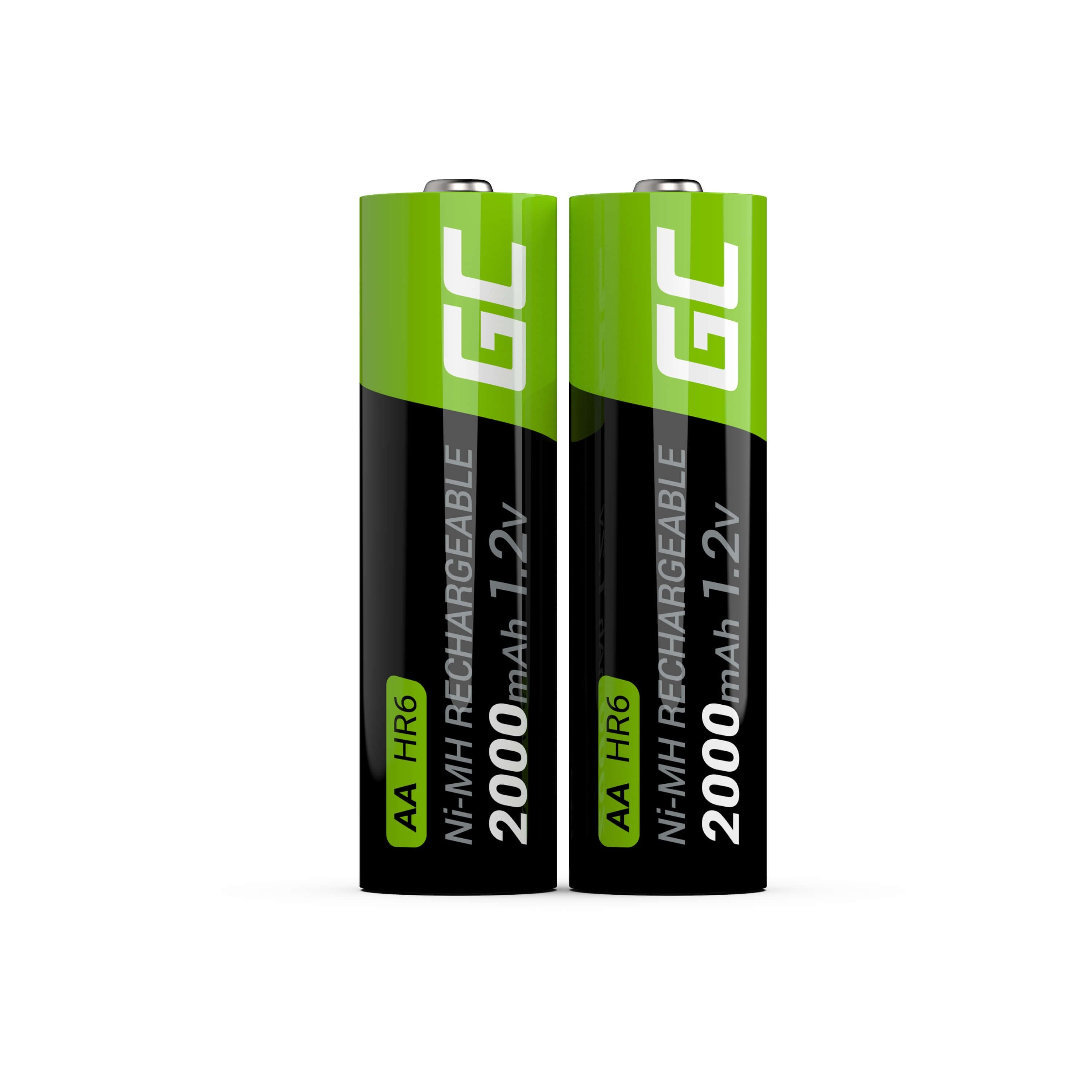 Green Cell GR06 household battery Rechargeable battery AA Nickel-Metal Hydride (NiMH) 2X AA R6 2000MAH_2