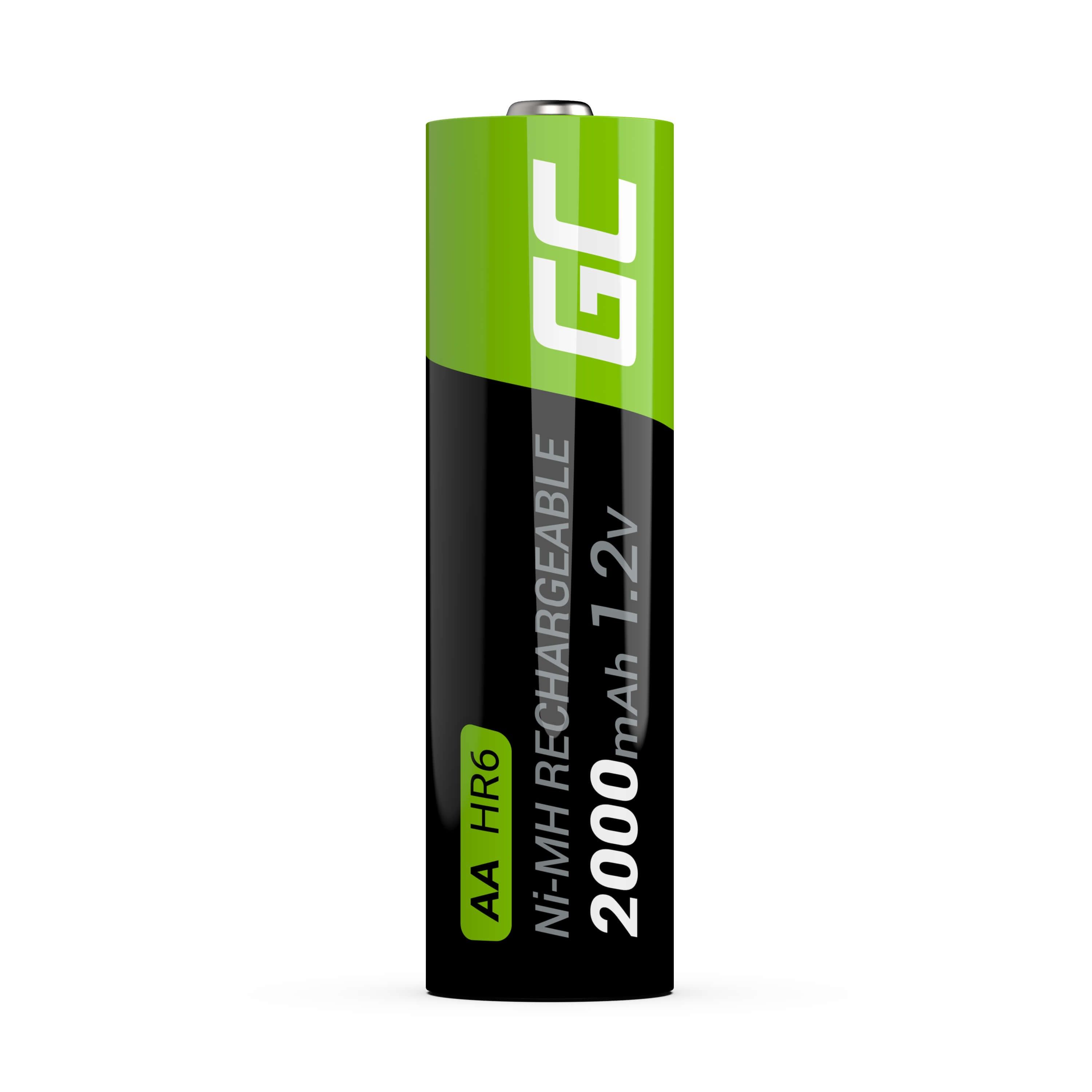 Green Cell GR06 household battery Rechargeable battery AA Nickel-Metal Hydride (NiMH) 2X AA R6 2000MAH_3