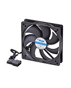 Akyga System fan 12 cm black AW-12A-BK Molex 120x120 mm Computer case 1 pc(s)_1