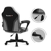 Gaming chair for children Huzaro HZ-Ranger 1.0 Gray Mesh, gray and black_2