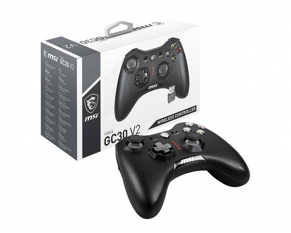 MSI Force GC30 V2 Black USB 2.0 Gamepad Analogue / Digital Android, PC_5