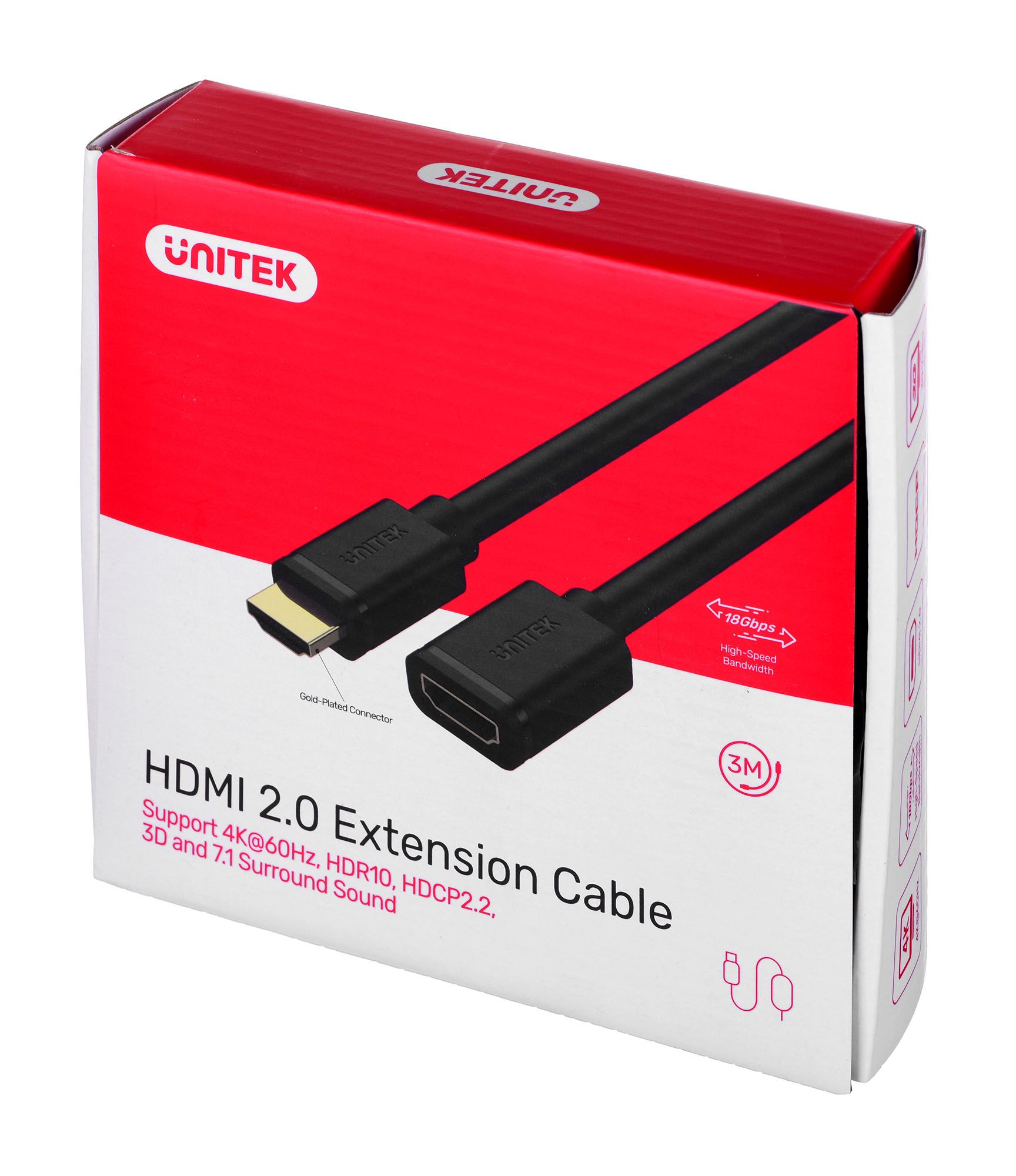 UNITEK Y-C166K cable HDMI 4K 60Hz High Speed_4