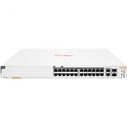 Hewlett Packard Enterprise Switch Aruba Instant On 1960 24G 20p Class4 4p Class6 PoE 2XGT 2SFP+ 370W Managed L2+ Gigabit Ethernet (10/100/1000) Power over Ethernet (PoE) 1U White_4