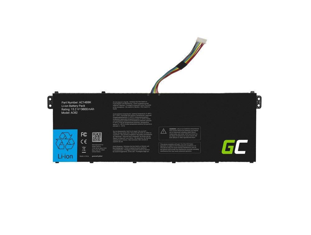 Green Cell AC62 notebook spare part Battery_4