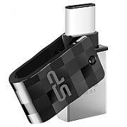 Silicon Power Mobile C31 USB flash drive 32 GB USB Type-A / USB Type-C 3.2 Gen 1 (3.1 Gen 1) Black, Silver_3