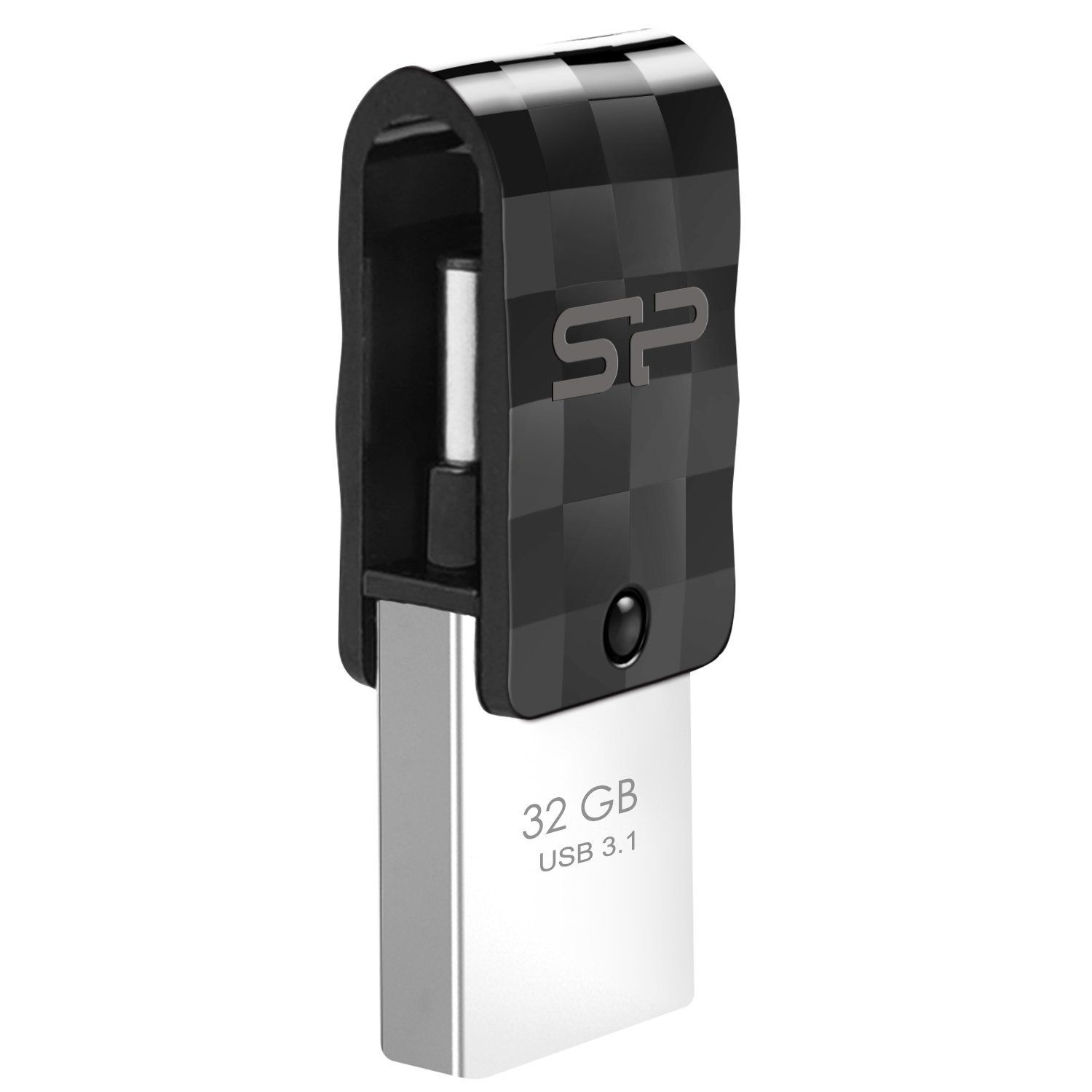 Silicon Power Mobile C31 USB flash drive 32 GB USB Type-A / USB Type-C 3.2 Gen 1 (3.1 Gen 1) Black, Silver_5