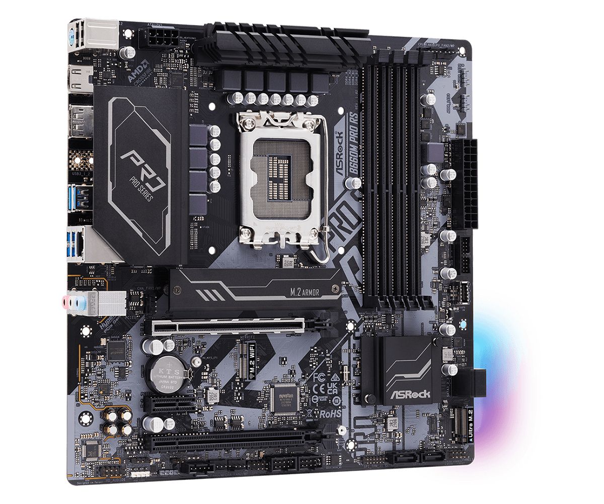 Asrock B660M Pro RS Intel B660 LGA 1700 micro ATX_4