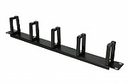 Extralink 1U Cable Organizer with plastic holders