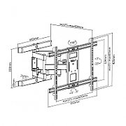 Maclean MC-881 TV bracket 37-80 