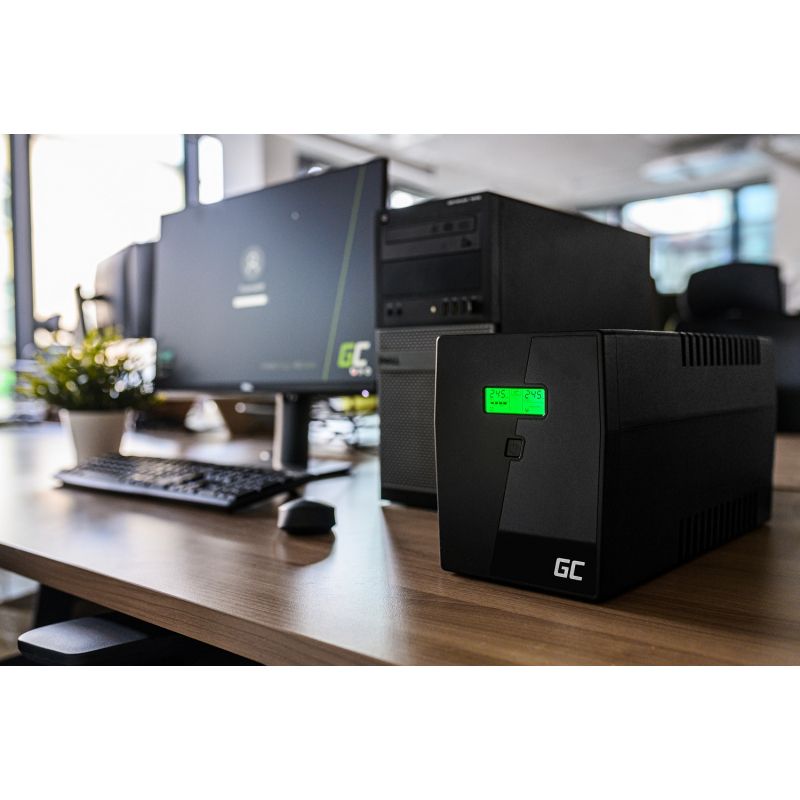 Green Cell UPS08 uninterruptible power supply (UPS) Line-Interactive 1000 VA 700 W 4 AC outlet(s)_3