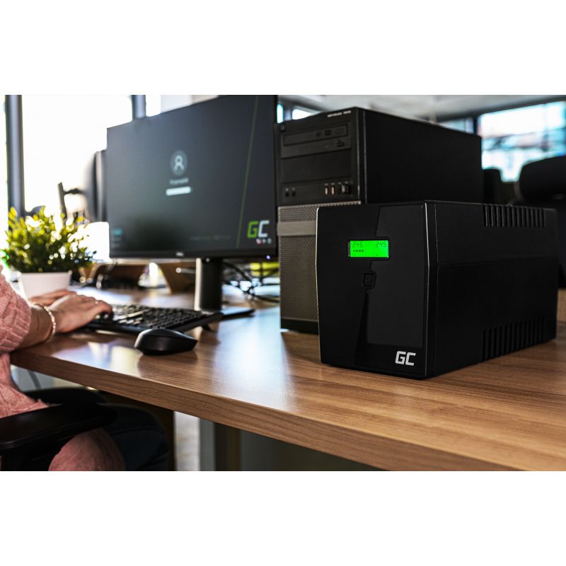 Green Cell UPS08 uninterruptible power supply (UPS) Line-Interactive 1000 VA 700 W 4 AC outlet(s)_5