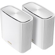 Asus Zen WIFI dual-band whole-home coverage, XD6S (W-2-PK), Network Standard: IEEE 802.11a, IEEE 802.11b, IEEE 802.11g, WiFi 4 (802.11n), WiFi 5 (802.11ac), WiFi 6 (802.11ax), IPv4, IPv6, AX5400 ultimate AX performance : 574+4804 Mbps, internal antenna x 6, Transmit/Receive: 2.4 GHz 2 x 2, 5 GHz 4 x_1