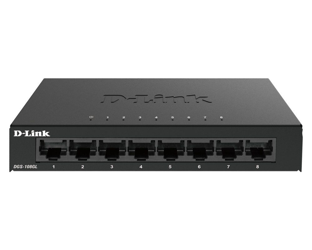 Switch Hikvision DS-3E0508D-E L2, 8-port, fara management