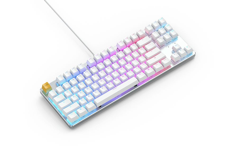 GMMK TKL White Ice Edition - Gateron Brown, US Layout_2